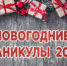 План на зимние каникулы 2021 - Комитет по образованию